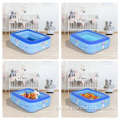 Square Kiddie Pool Inflatable Little Dr BLUE Inflatable Swimming Pool Baby Pool Manufactory